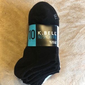K Bell No show fit socks